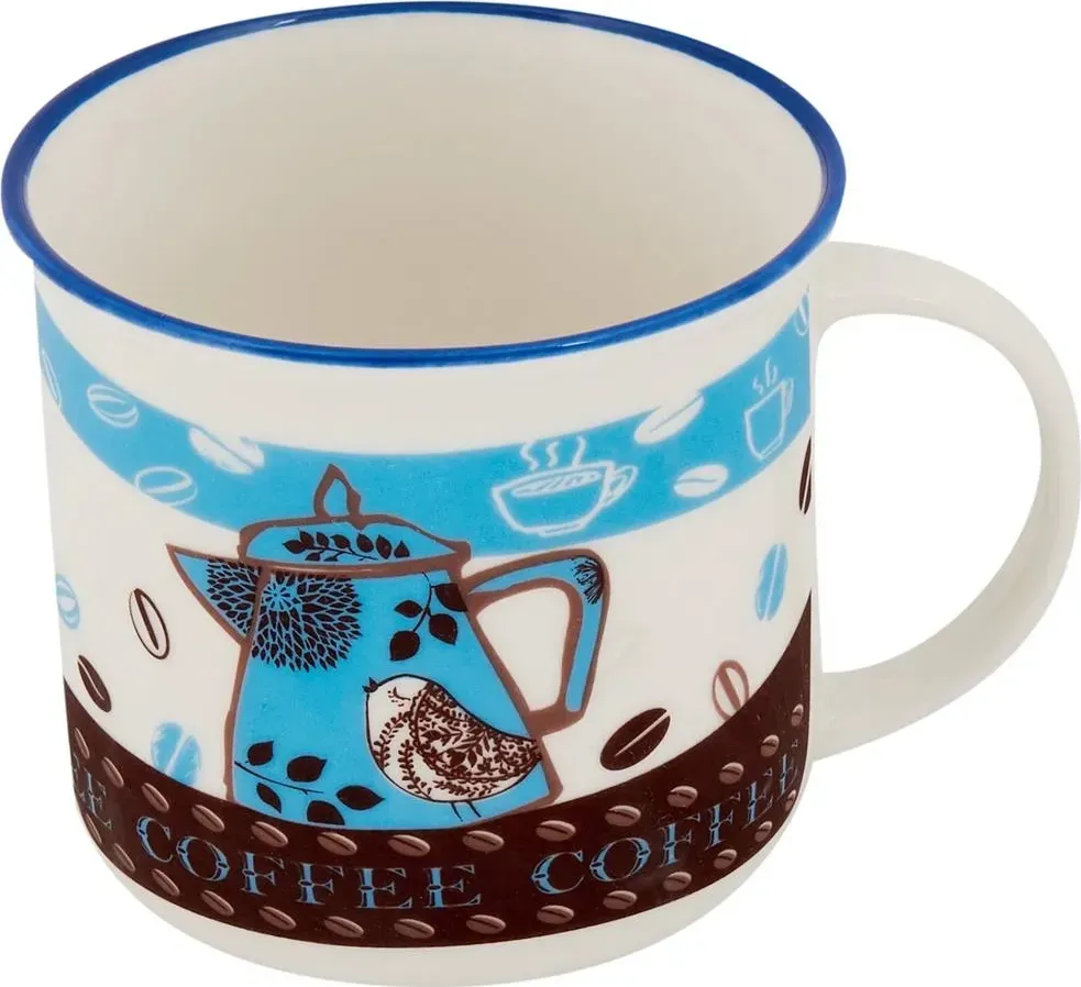 Кружка RAINBOW WWCOF-3 Coffee 3 фарф 390мл цилиндр