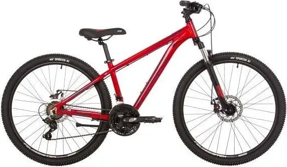 Велосипед STINGER 26AHD.ELEMEVO.18RD3 красный 163185