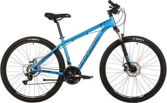 Велосипед STINGER 27AHD.ELEMEVO.16BL3 синий 163189