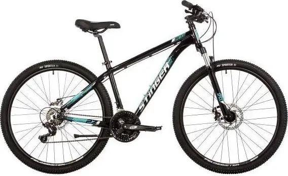 Велосипед STINGER 27AHD.ELEMEVO.16BK3 черный 163186