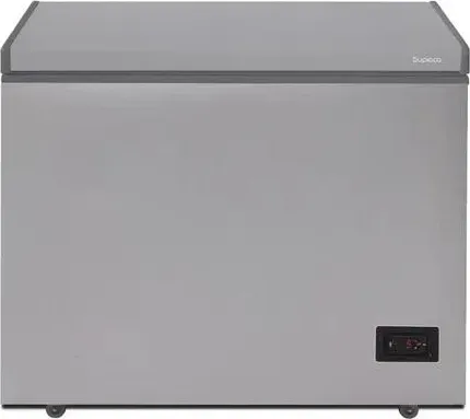 Ларь морозильный БИРЮСА M210KDN 160л ( глухая крышка) металлик ь (ларь