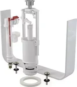 Выпускной комплект AlcaPlast 3/8"со стоп кнопкой (SA2000SK 3/8" CHROM)