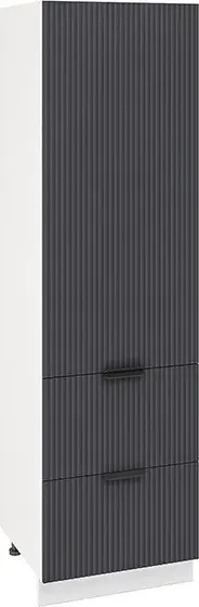 Пенал Интерьер-Центр Норд Line П600-12Я с ящиками глухой 1 дверца пенал с 1