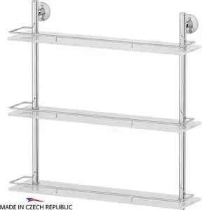Полка FBS 3-х ярусная 60 см Standard хром (STA 070)