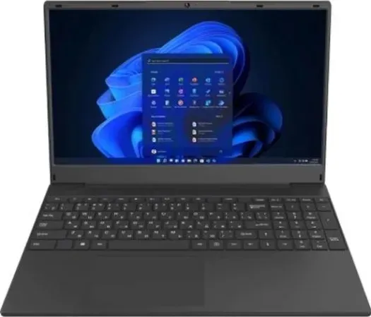 Ноутбук IRU Калибр 15TLG Core i3 1115G4 16Gb SSD512Gb Intel UHD Graphics G4 15.6 IPS FHD (1920x1080) Free DOS black WiFi BT Cam 4000mAh (1977275) i3 G4 BT