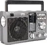 Радиоприёмник СИГНАЛ РП-231 УКВ 64-108МГц, бат. 4*R20, 220V, USB/SD/AUX, светодиодный фонарь