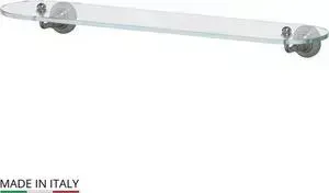 Полка стеклянная 3SC 60 см Stilmar античное серебро (STI 415)