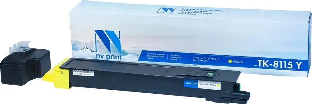 Картридж NV PRINT NV-TK8115Y совместимый