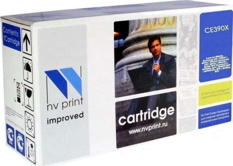 Картридж NV PRINT NV-CE390X совместимый