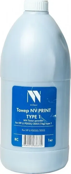 Тонер NV PRINT TYPE1 для HP LASERJET P2035/2055 (1KG)