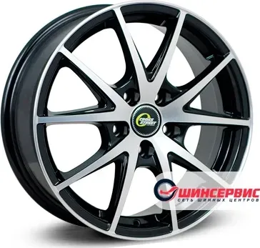 Диск автомобильный Cross Street CR-17 R16 / 6.5J PCD 5x108 ET 50.00 ЦО 63.30