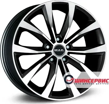 Диск автомобильный MAK Wolf R18 / 8.0J PCD 5x112 ET 30.00 ЦО 57.10