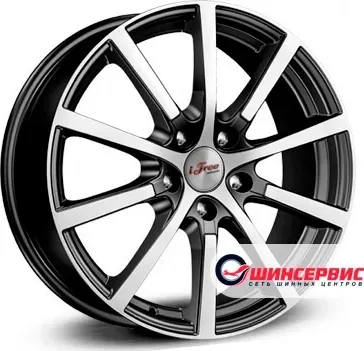 Диск автомобильный iFree Big Byz R17 / 7.0J PCD 5x114.3 ET 45.00 ЦО 66.10