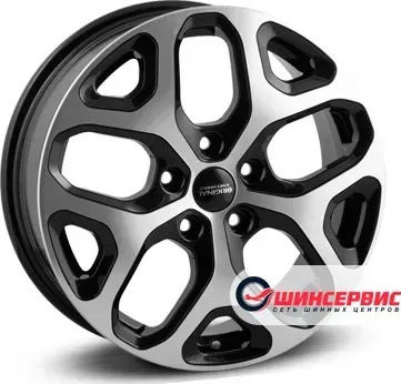 Диск автомобильный Скад KL-307 R17 / 6.5J PCD 5x114.3 ET 48.00 ЦО 67.10