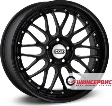 Диск автомобильный Dotz Revvo black edt R18 / 8.0J PCD 5x100 ET 35.00 ЦО 60.10
