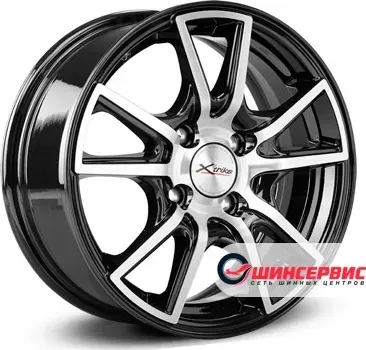 Диск автомобильный X-trike X-104 R14 / 6.0J PCD 4x114.3 ET 38.00 ЦО 67.10