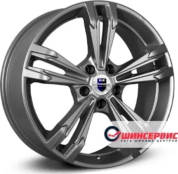 Диск автомобильный КиК Karrera Light R18 / 7.0J PCD 5x114.3 ET 40.00 ЦО 66.10