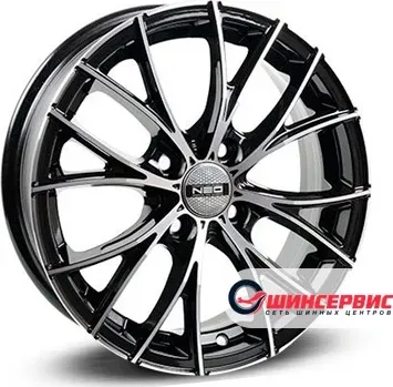 Диск автомобильный NEO 573 R15 / 6.0J PCD 4x100 ET 45.00 ЦО 60.10