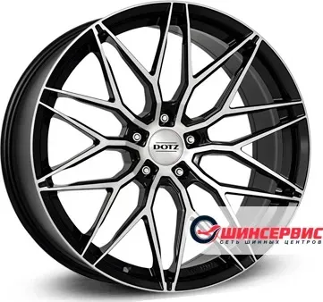 Диск автомобильный Dotz Suzuka dark R20 / 9.0J PCD 5x120 ET 35.00 ЦО 72.60