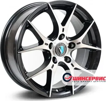 Диск автомобильный Venti 1617 R16 / 6.5J PCD 5x100 ET 40.00 ЦО 57.10