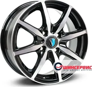 Диск автомобильный Venti 1415 R14 / 5.5J PCD 4x100 ET 43.00 ЦО 67.10