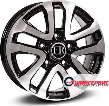 Диск автомобильный Replica FR TY8005 R20 / 8.0J PCD 5x150 ET 50.00 ЦО 110.10