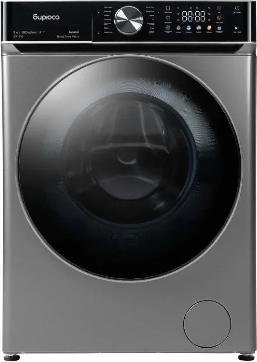 Стиральная машина БИРЮСА WM-SC914/15 S Хромированный металлик S с прямым приводом