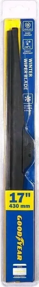 Щетка стеклоочистителя GOODYEAR GY004017 17''/43 см Зимняя