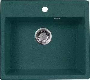 Мойка кухонная AquaGranitEx M-56 560х500 зеленый (M-56 (305))