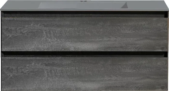 Тумба с раковиной Vincea с Luka 100х47 G.Stone, раковина серая (VMC-2L100GS, VCB-13100G)