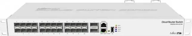 Коммутатор MikroTik CRS326-24S+2Q+RM 1x100Mb 24SFP+ управляемый