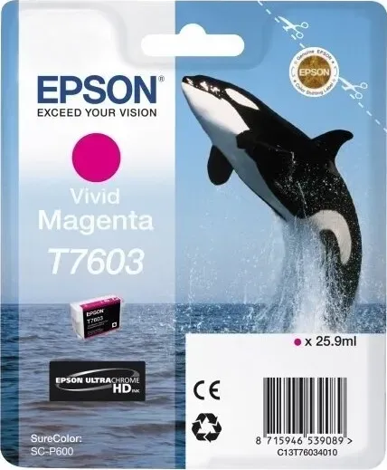 Картридж Epson SureColor SC-P600 Magenta (C13T76034010)