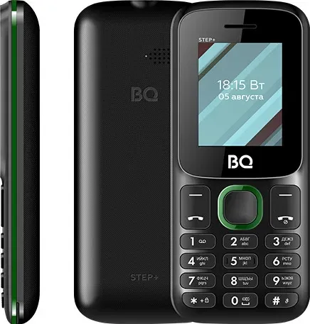 Мобильный телефон BQ 1848 Step+ Black/Green