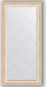 Зеркало Evoform с гравировкой Exclusive-G 75x157 см, в багетной раме - старый гипс 82 мм (BY 4269)