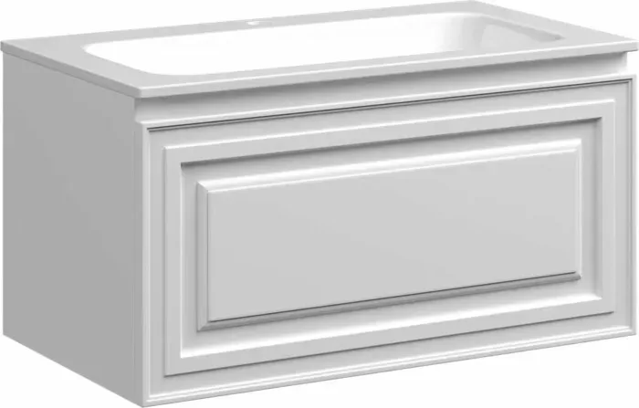 Тумба с раковиной Sancos с Very 80х45 Bianco (VR80W, CN7012)
