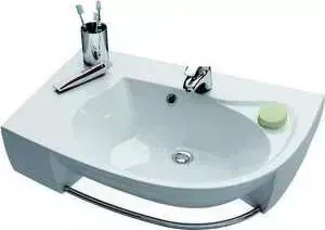 Раковина мебельная RAVAK rosa comfort l белая с отверстиями (XJ8L1100000)