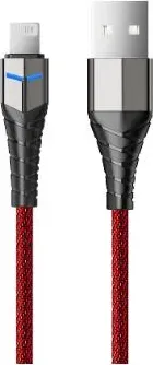 Кабель ACCESSTYLE AL24-F100 Red-Black
