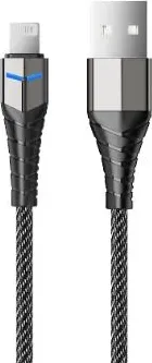 Кабель ACCESSTYLE AL24-F100 Black-Gray