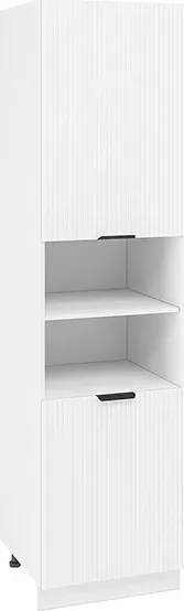 Пенал Интерьер-Центр Норд Line ПД600Н-11 высокий 2 дверцы с нишей под духовку пенал 2 с