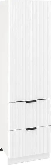 Пенал Интерьер-Центр Норд Line П600-22Я с ящиками глухой 2 дверцы пенал с 2