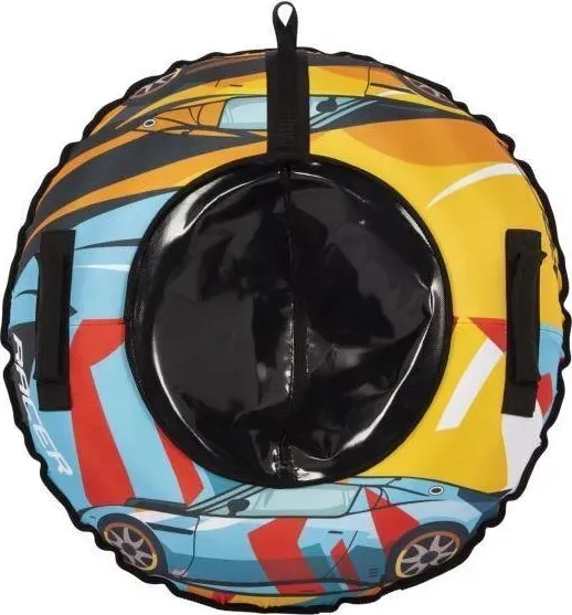 Ватрушка надувная SNOWSTORM Тюбинг модель BZ-100_RACER, 100 см, желтый с черным W112885