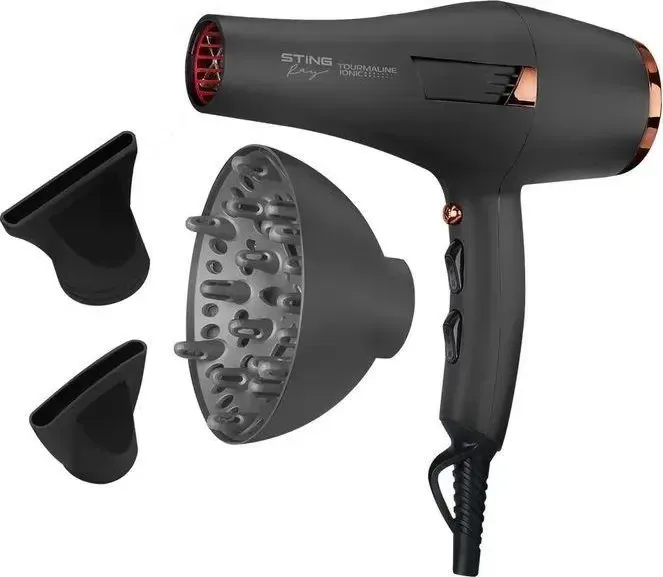 Фен STINGRAY ST-HD803A серый гранит (40630) фен