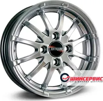 Диск автомобильный Tech Line 420 R14 / 5.5J PCD 4x98 ET 35.00 ЦО 58.60