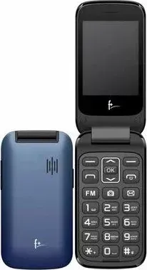 Смартфон F+ Flip 280 Blue Телефон мобильный