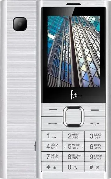 Смартфон F+ B241 Silver Телефон мобильный