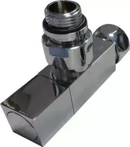 Вентиль Terminus запорный угловой / гайка 1/2"х3/4" (квадрат), 1 штука (0161)