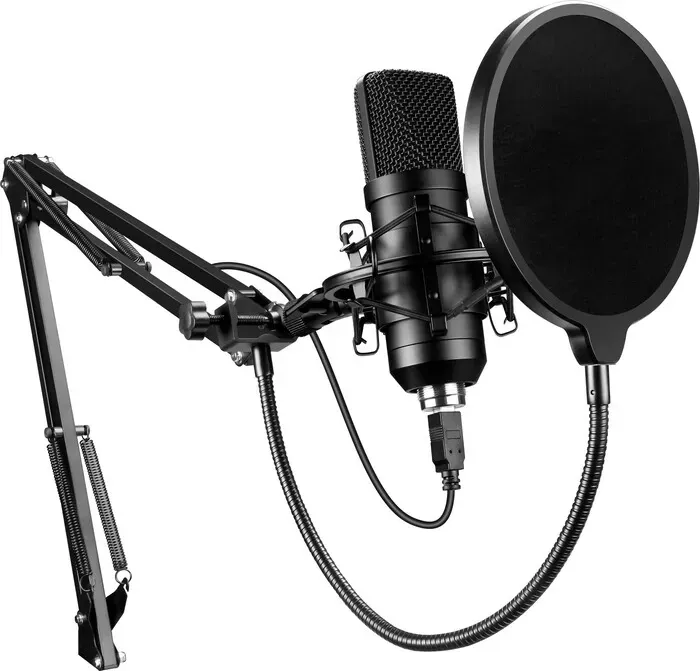Микрофон Oklick проводной SM-700G 2.5м черный (DHR-169B)