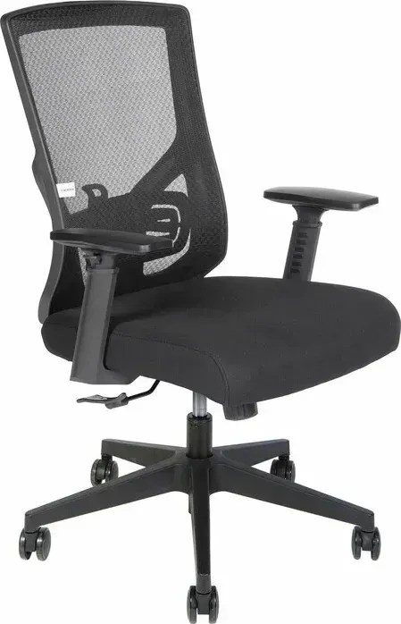 Кресло офисное НОРДEN Гарда LB LA-035 black черный пластик / черная сетка / черная сидушка NORDEN LB / /
