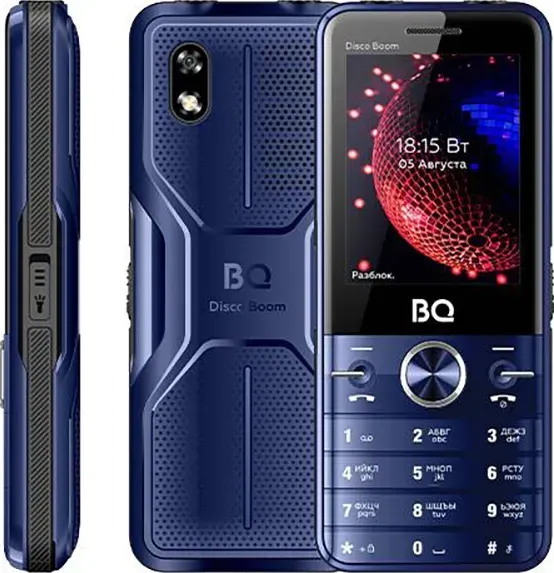 Мобильный телефон BQ 2842 Disco Boom Blue+Black