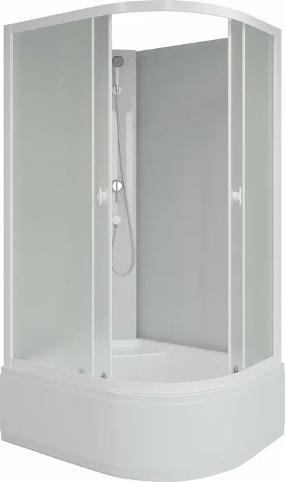 Душевая кабина Niagara Promo P110/80/40L/MT/BK 110х80х195 левая